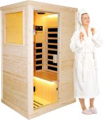 Our Compact Spruce Infrared Sauna: Quick Heat, Value