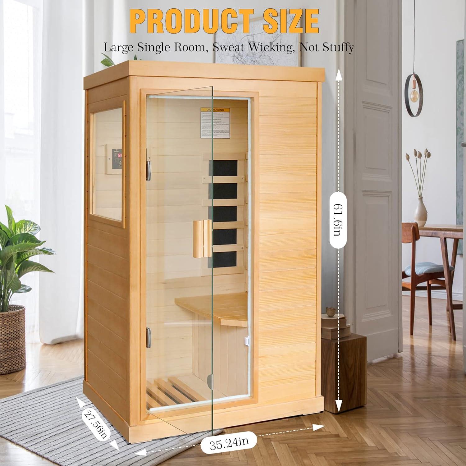 Our Cozy Hemlock Infrared Sauna - A Practical Take