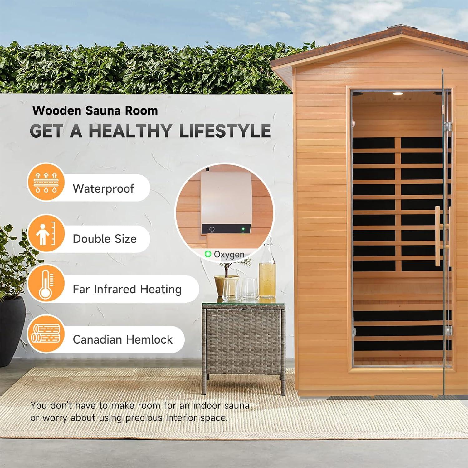 Why We Chose and Tested Our Two-Person Hemlock Sauna