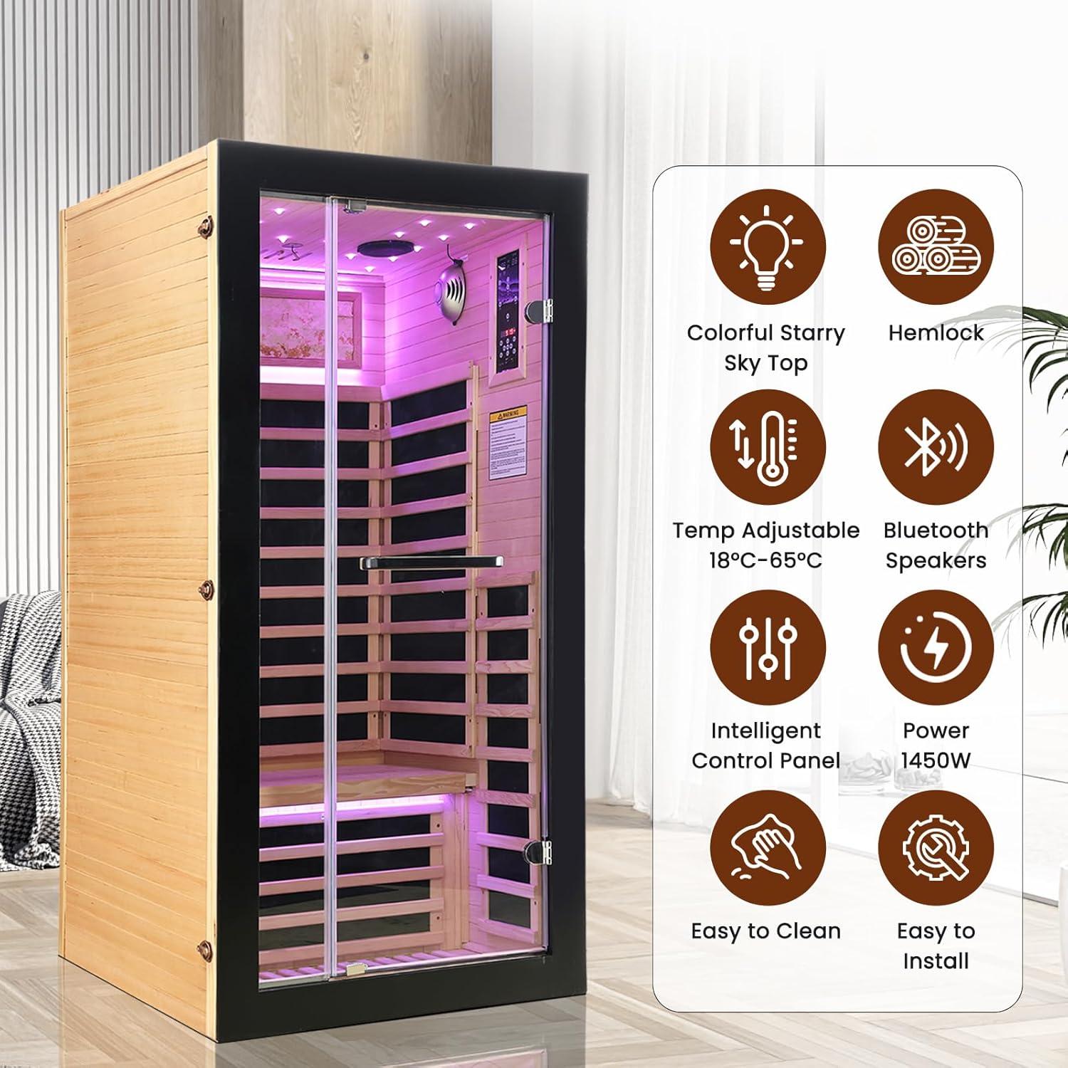 How We Found Our Perfect One-Person Hemlock Sauna