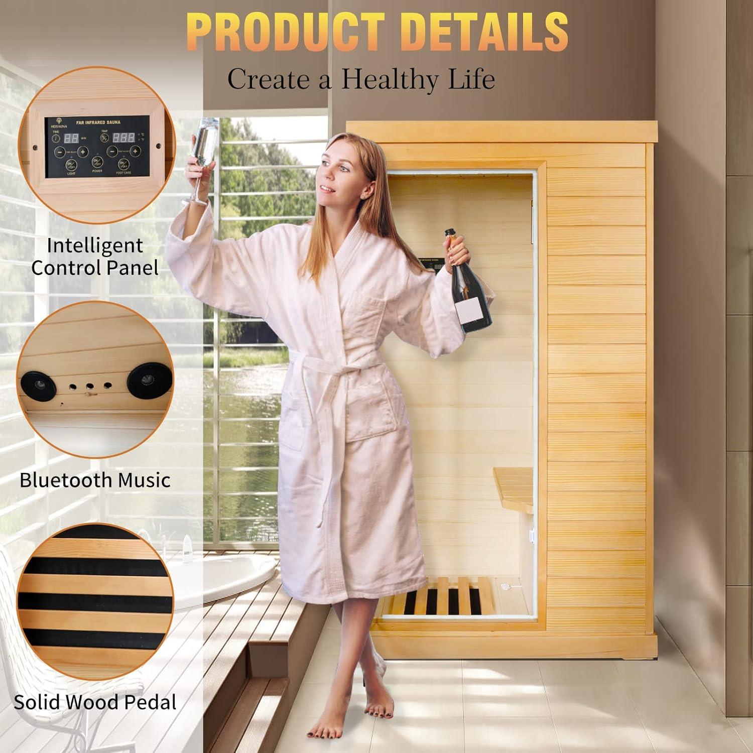 Our Cozy Hemlock Infrared Sauna - A Practical Take