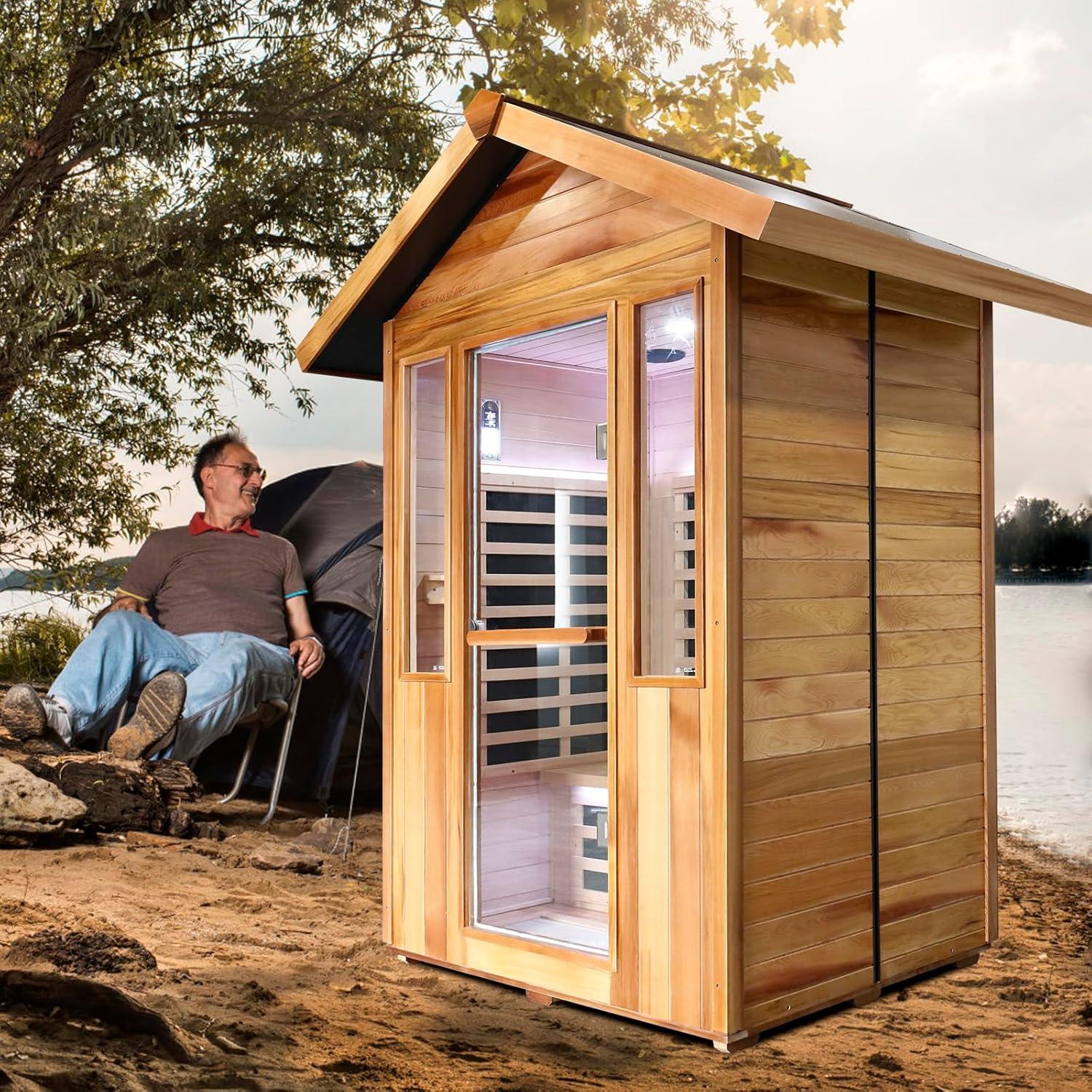 Our Honest Take on the Two-Person Cedar Sauna