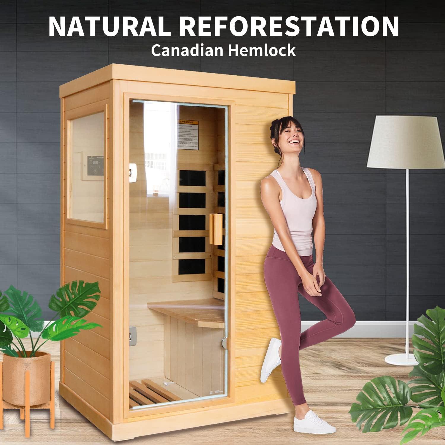 Our Cozy Hemlock Infrared Sauna - A Practical Take